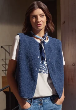 Vest met knoopsluiting