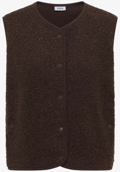 Vest met knoopsluiting