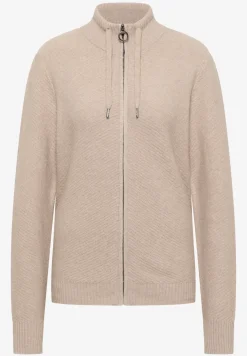 Vest met opstaande kraag