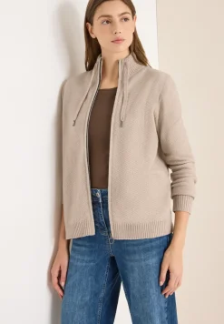 Vest met opstaande kraag