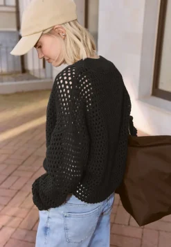 Vest met ronde hals en ritssluiting