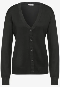 Vest met V-hals