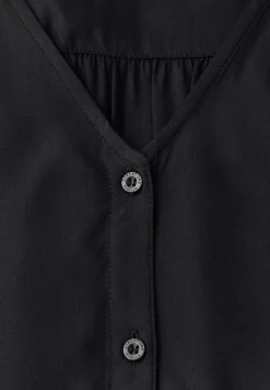 V-hals blouse met knopen