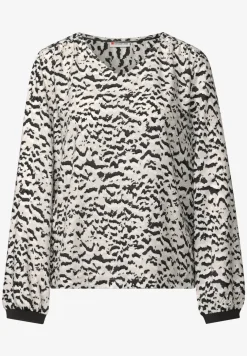 V-hals blouse met tape