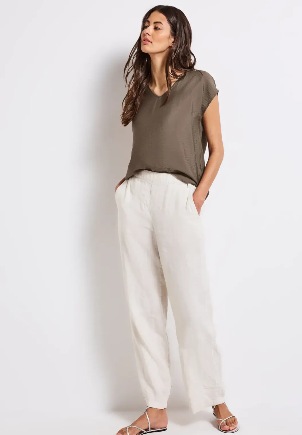 V-hals blouse shirt