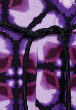 Viscose broek met print