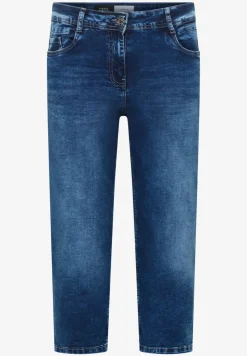 Wide Legs 3/4 jeans in Loose Fit