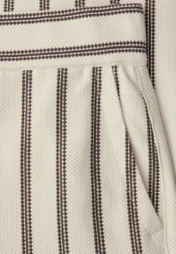 Wide Legs broek in casual pasvorm met strepen