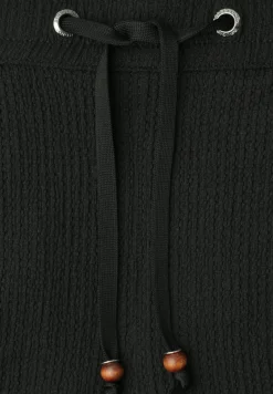 Wide Legs broek in crinkle crashstructuur