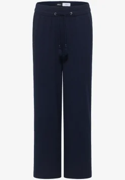 Wide Legs broek in seersucker kwaliteit