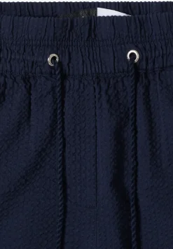 Wide Legs broek in seersucker kwaliteit