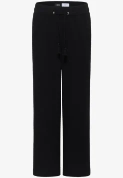 Wide Legs broek in seersucker kwaliteit