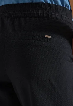 Wide Legs broek in seersucker kwaliteit