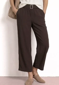 Wide Legs broek met riem