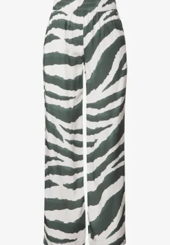 Wide Legs broek met structuur