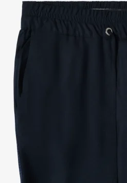 Wide Legs broek met ton-sur-ton tape detail