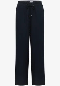 Wide Legs broek met ton-sur-ton tape detail