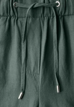 Wide Legs broek van linnenmix