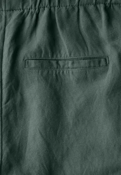 Wide Legs broek van linnenmix