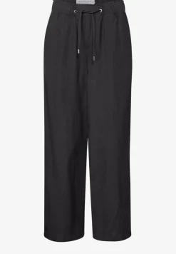 Wide Legs broek van linnenmix