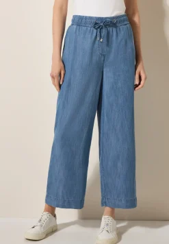 Wide Legs broek van lyocell