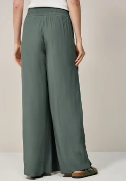 Wide Legs crêpe broek
