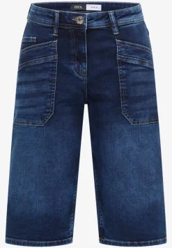 Wide Legs denim shorts in een Loose Fit