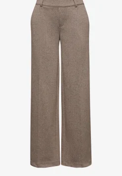 Wide Legs gemêleerde broek