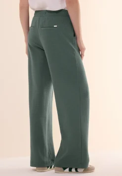 Wide Legs gestructureerde broek