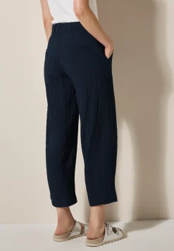 Wide Legs gestructureerde broek