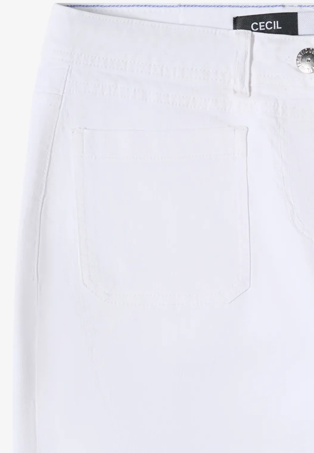 Wide Legs jeans met opgestikte zakken