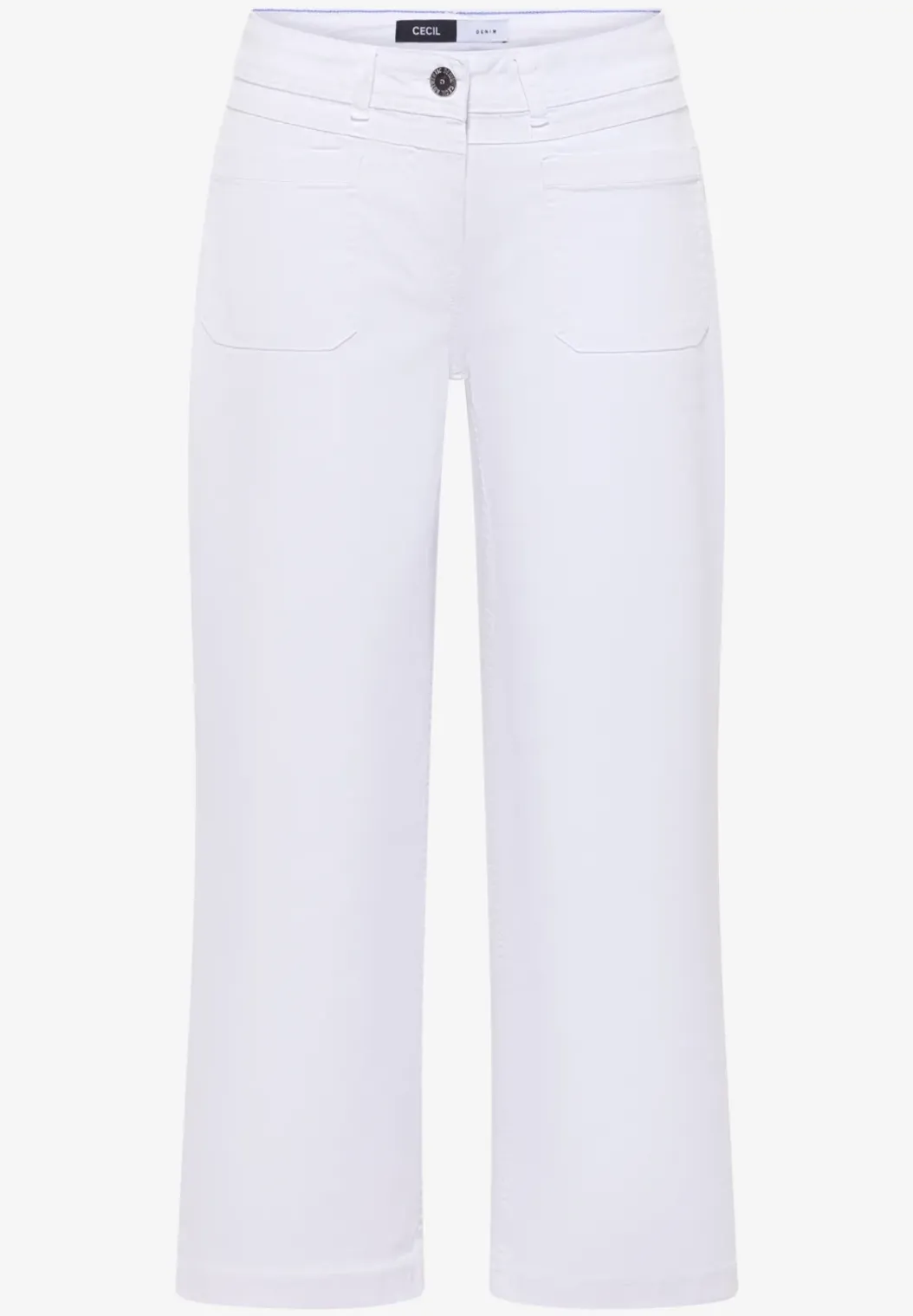 Wide Legs jeans met opgestikte zakken