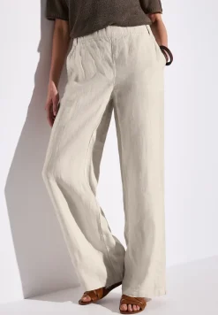 Wide Legs linnen broek