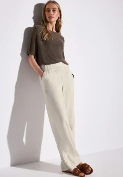 Wide Legs linnen broek