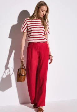 Wide Legs linnen broek