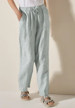 Wide Legs linnen broek