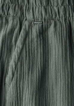 Wide Legs mousseline broek