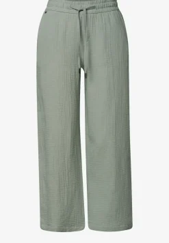 Wide Legs mousseline broek in Loose Fit