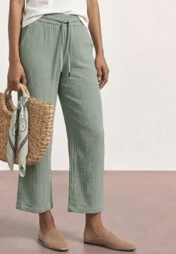 Wide Legs mousseline broek in Loose Fit