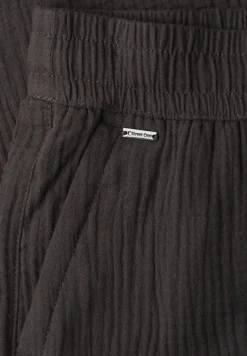 Wide Legs mousseline broek in Loose Fit