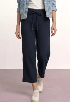 Wide Legs mousseline broek in Loose Fit