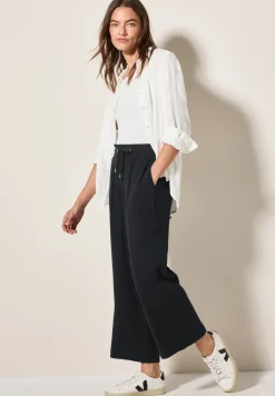 Wide Legs mousseline broek