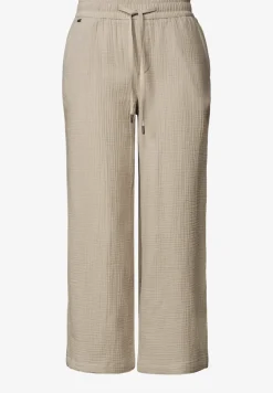 Wide Legs mousseline broek in Loose Fit