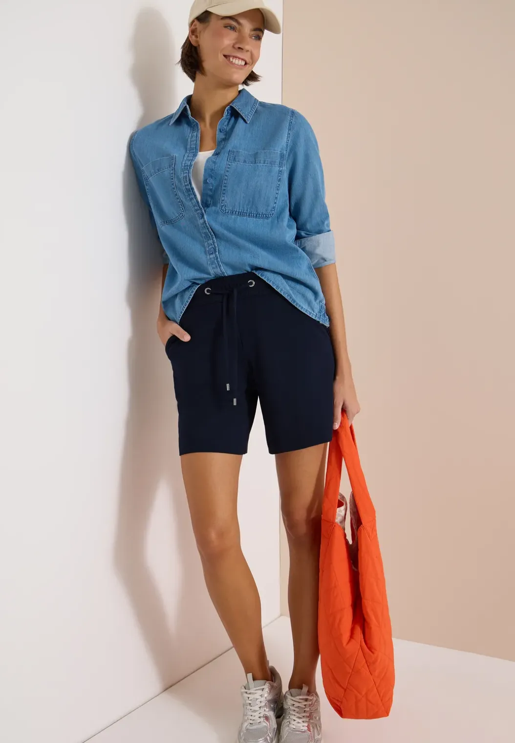Wide Legs shorts in een Loose Fit