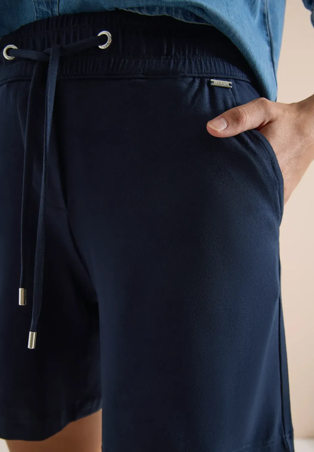Wide Legs shorts in een Loose Fit