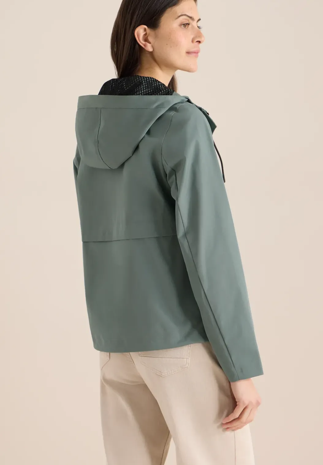 Windjack met capuchon