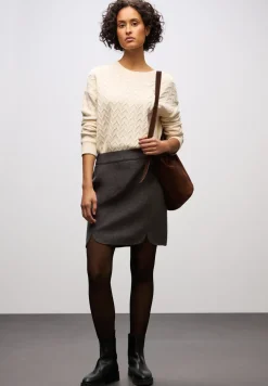 Wol-look rok