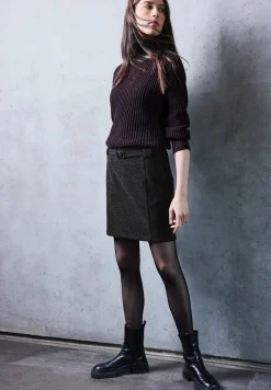 Wol-look rok