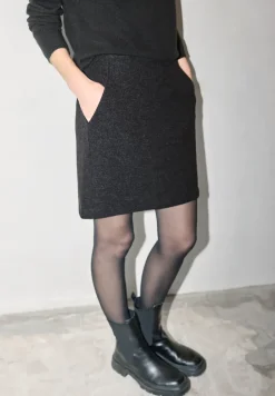 Wol-look rok