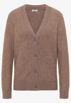 Zacht bouclé vest